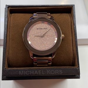 Michael Kors Kinleyl Brown Stainless Steel Watch